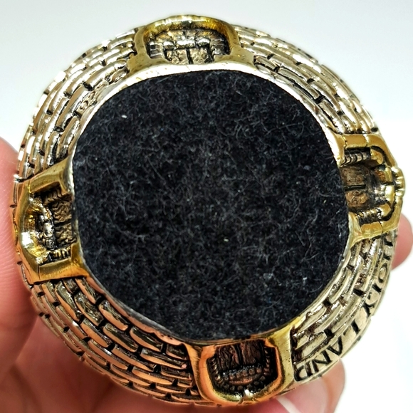 - Vintage "Holy Land" Judaica marked 925 silver Globe shaped candle  holders - Picture 5 of 9